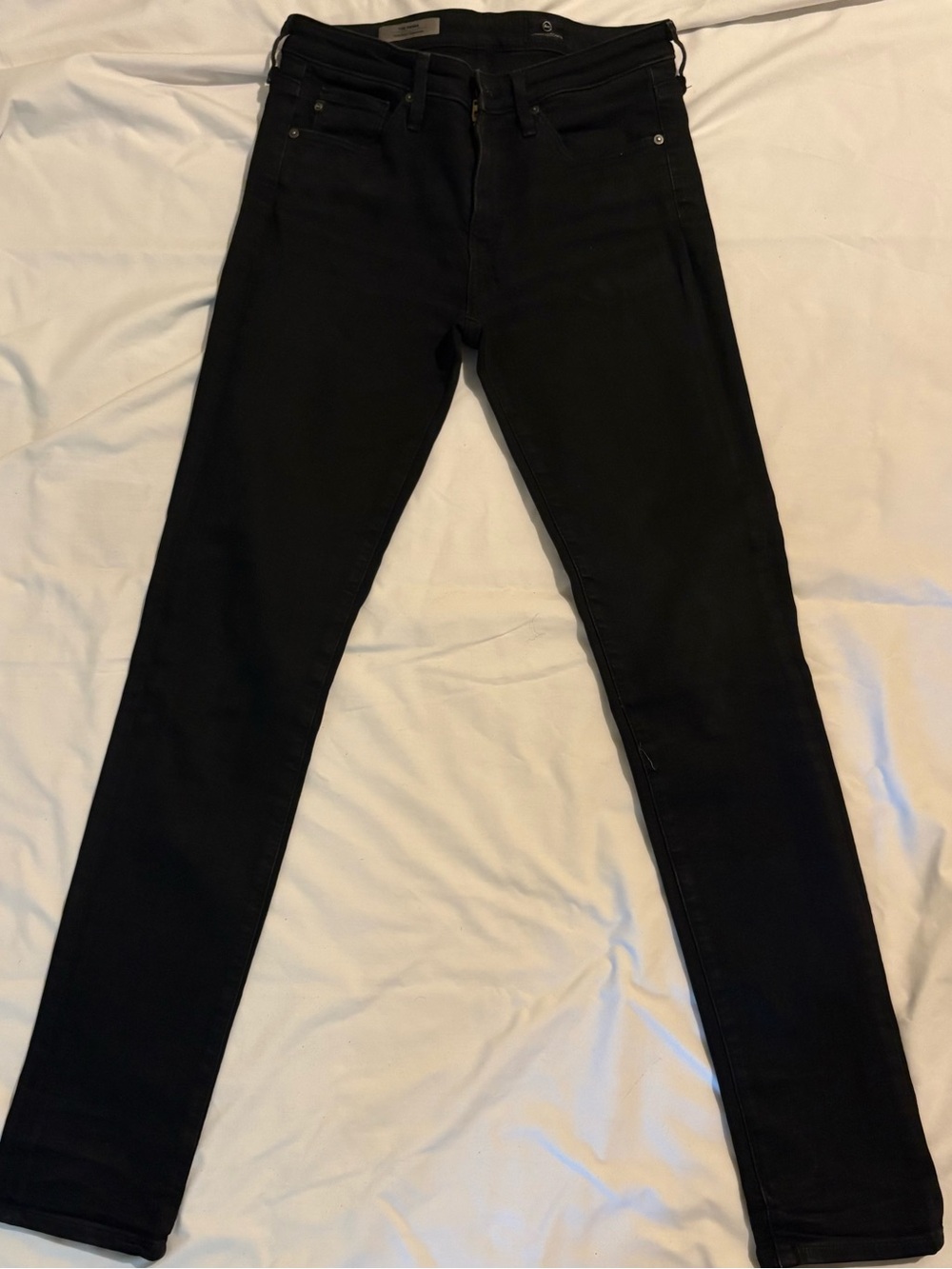 Ag Adriano Goldschmied “Prima”Women's Black Cigarette Jeans Size 26R